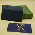 Gucci Grey trim GG card case